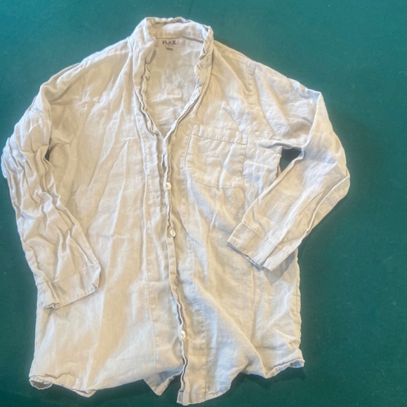 Flax button down - Picture 1 of 6